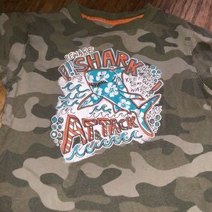 Beware shark attack tee